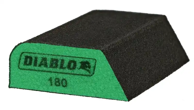 Dual Edge Sanding Sponge Block, Ultra Fine Grit
