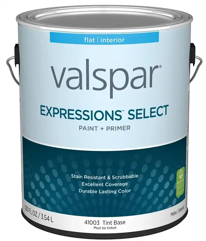 Paint And Primer Interior Flat Tint Base 1 Gallon
