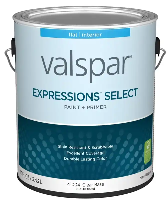 Paint And Primer Interior Flat Ceiling Gallon - Durable Stain Resistant Finish