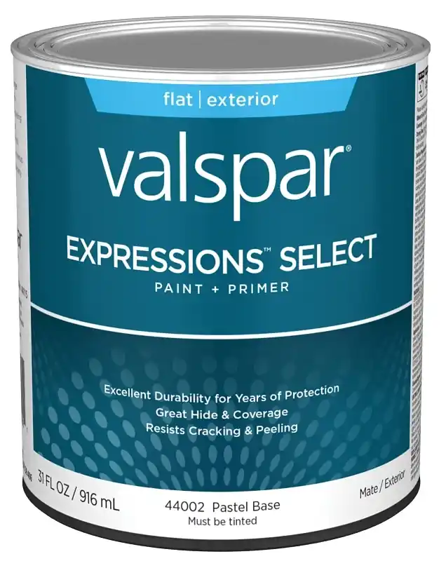 Exterior Latex Paint And Primer, 1 Quart, Fade-resistant Color