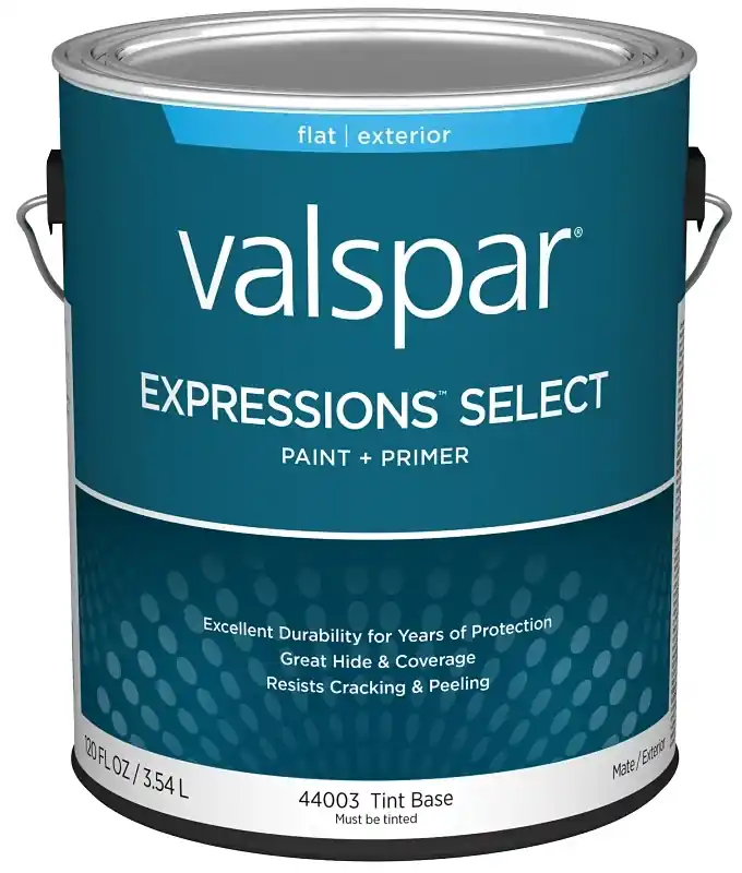 Paint And Primer Exterior Flat 1 Gallon 100% Acrylic Formula