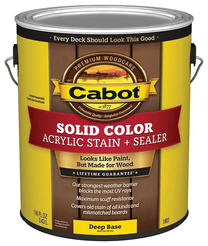 Deep Base Exterior Decking Stain, 1-gallon