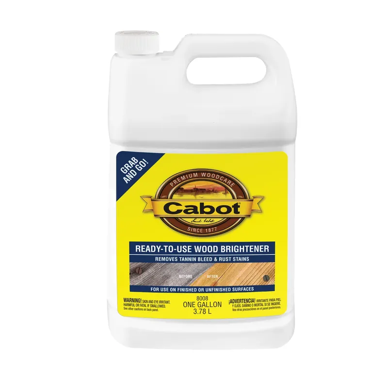 Wood Brightener, Ready-to-use 1-gallon