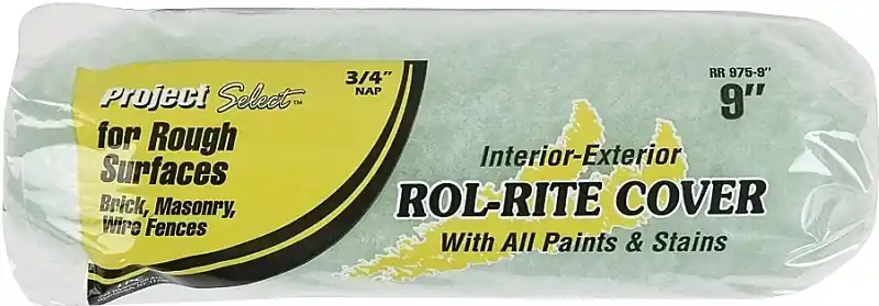 Rol-rite Polyester 9 In. W X 3/4 In. Regular Paint Roller Cover 1 Pk