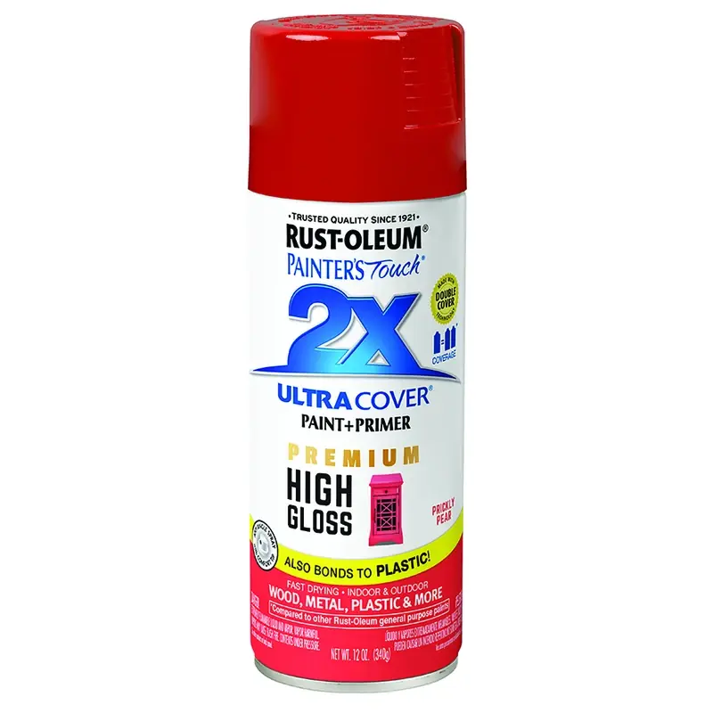 Painter‘s Touch High-gloss Prickly Pear Paint+primer Spray Paint 12 Oz