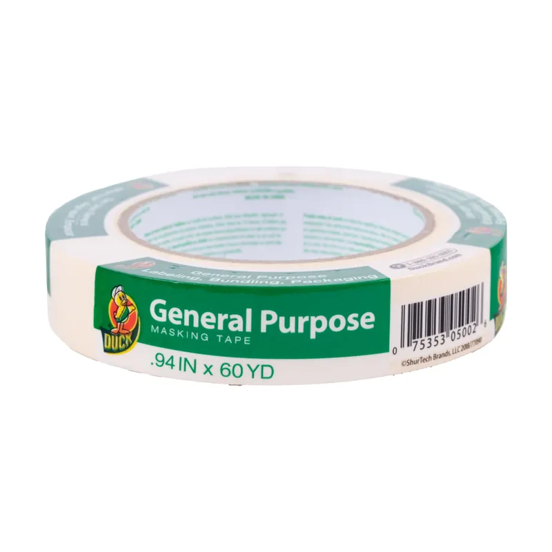 0.94 In. W X 60 Yd L Beige Regular Strength Masking Tape 1 Pk