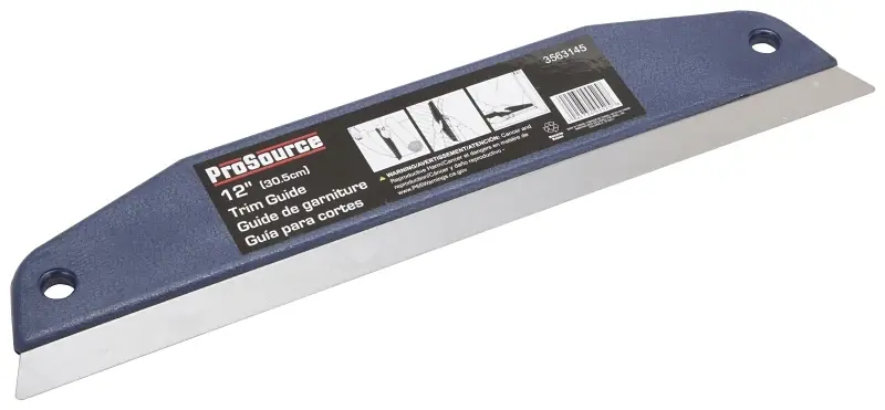 12 Inch Trim Guide With Stainless Steel Blade And Abs Handle