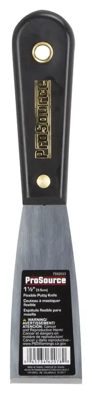 1-1/2 Inch High Carbon Steel Nylon Flex Putty Knife Model 01030