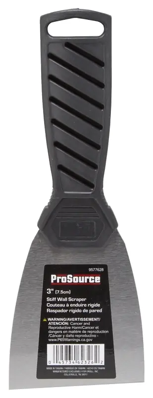 3 Inch Stiff Wall Scraper High Carbon Steel Model 10571-3l