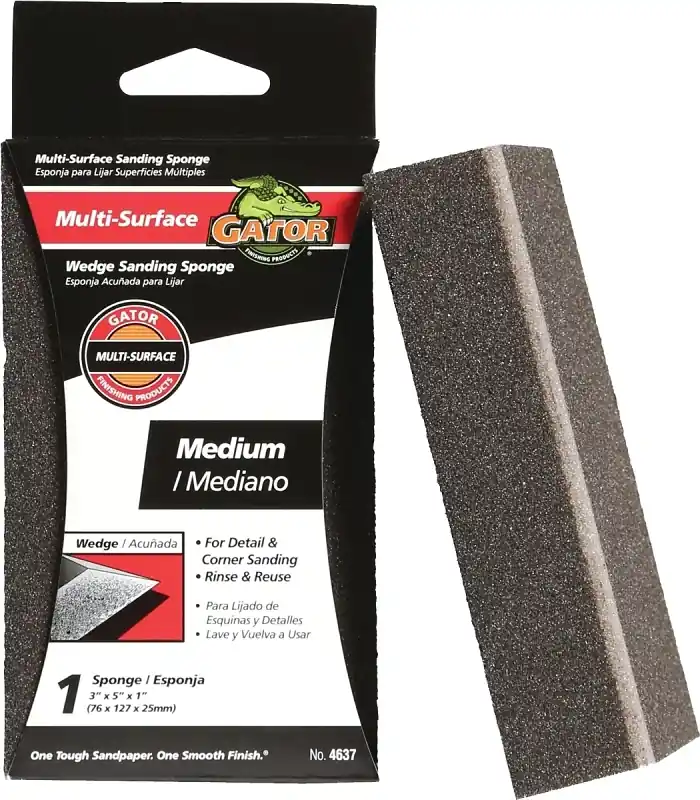 Wedge Sanding Sponge, Medium