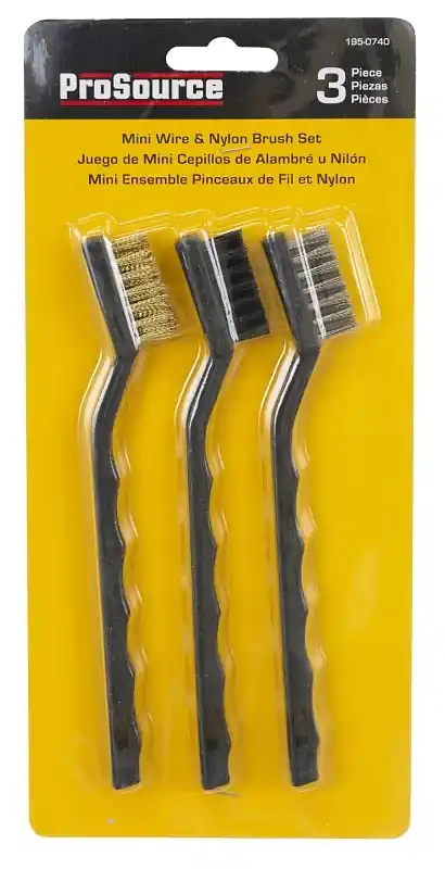 C 30300 Mini Scratch Brush Set - 3 Piece Wire Brushes