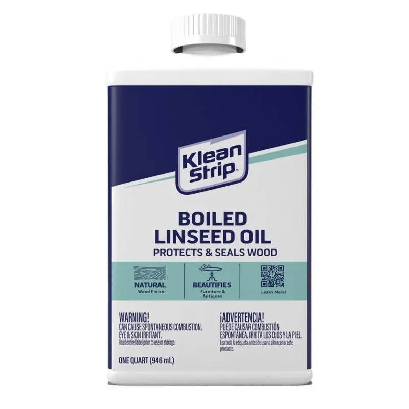 Klean Strip Transparent Clear Oil-based Linseed Oil Modified Alkyd Boiled Linseed Oil 1 Qt