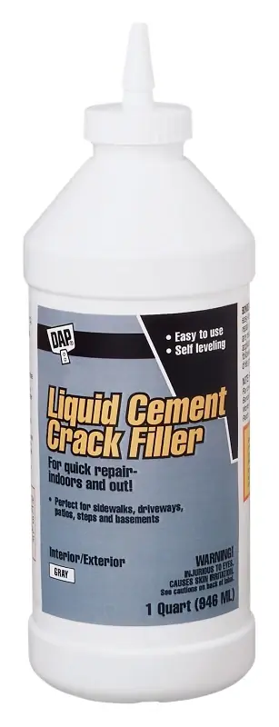 Liquid Cement Crack Filler, Gray, 1-qt.