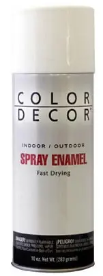 Spray Paint, Satin White, 10-oz.
