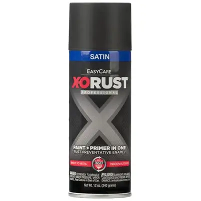 Anti-rust Enamel Spray Paint & Primer, Destination Bronze Satin, 12 Oz.
