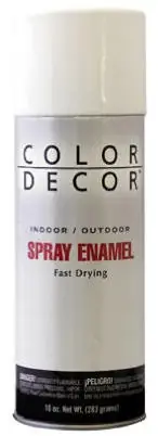 Spray Paint, White Gloss, 10 Oz.