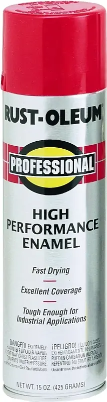 Professional Fast Dry Spray Enamel Spray Paint, Regal Red Gloss, 14-oz.