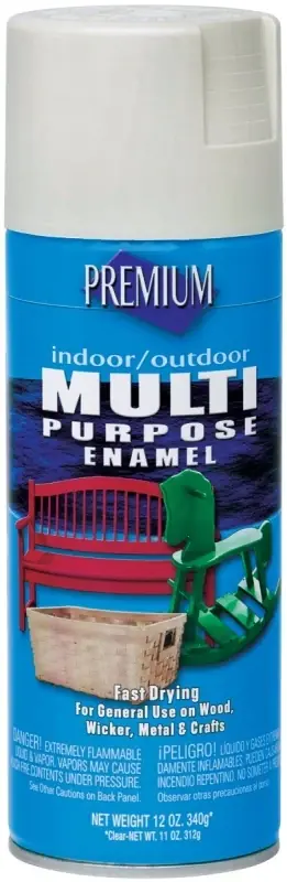 Multi-purpose Spray Paint, Gloss Almond, 12 Ounce Aerosol Can, Model Mp1010