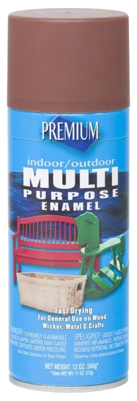 Mp1018 Red Oxide Multi-purpose Spray Primer, 12 Ounce Can