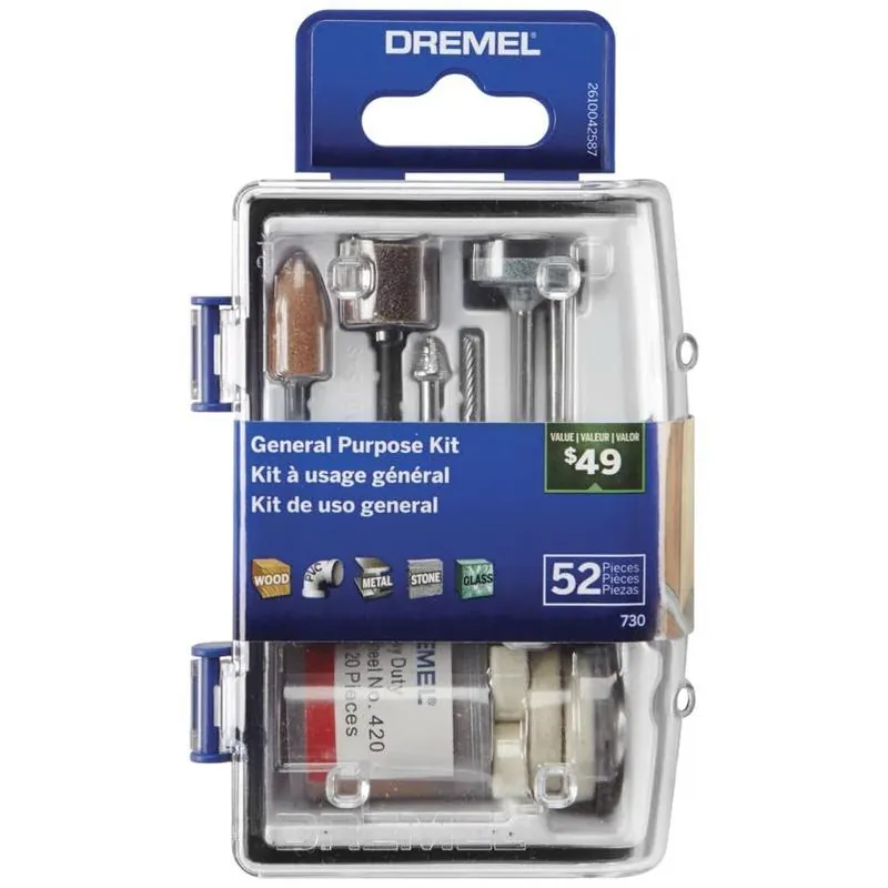 Dremel General Purpose Kit 52 Pc