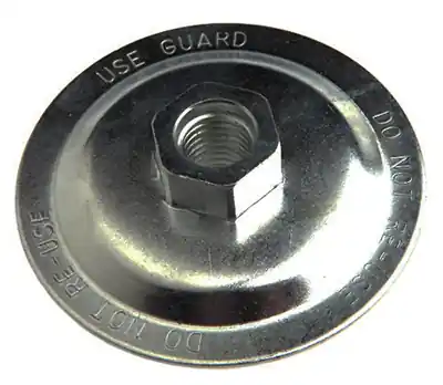 7 In. Depressed Center Backplate For Angle Grinders, Model 72324
