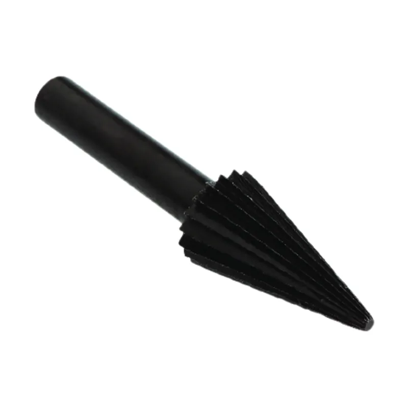 1/2 In. Diameter X 1 In. Length Conical Rotary File With 1/4 In. Shank