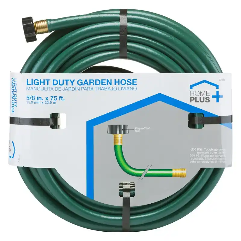 5/8 In. Diameter X 75 Ft. Length Light Duty Garden Hose