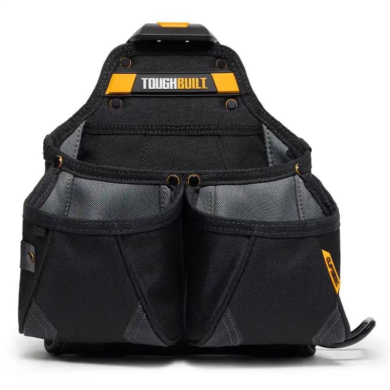 13.75 In. W X 13.25 In. H Polyester Framer Tool Pouch 9 Pocket Black