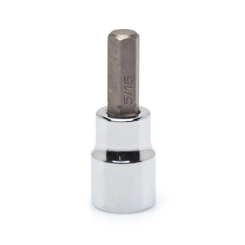 5 Mm X 3/8 In. Drive Metric 6 Point Standard Hex Bit Socket