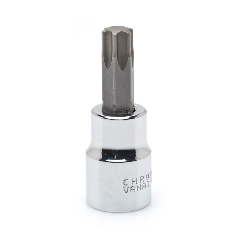 T30 1/4 In. Drive 6 Point Standard Torx Bit Socket - Chrome Vanadium Steel