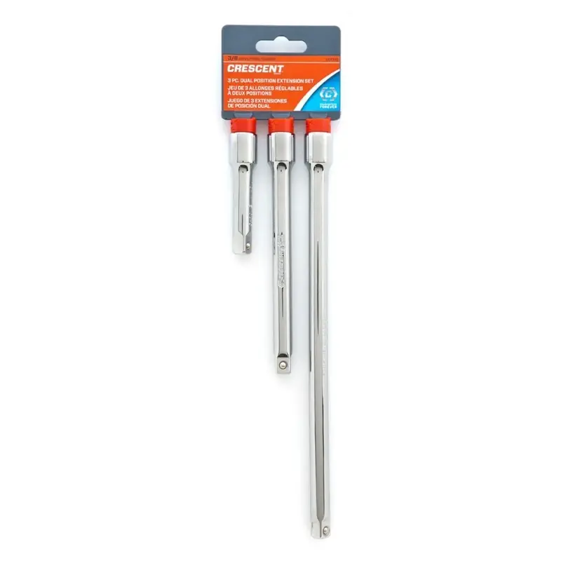 3/8 In. Drive Sae Socket Extension Set - 3 Piece Multi-length