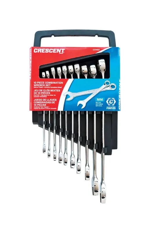 12 Point Metric Wrench Set 10 Pk