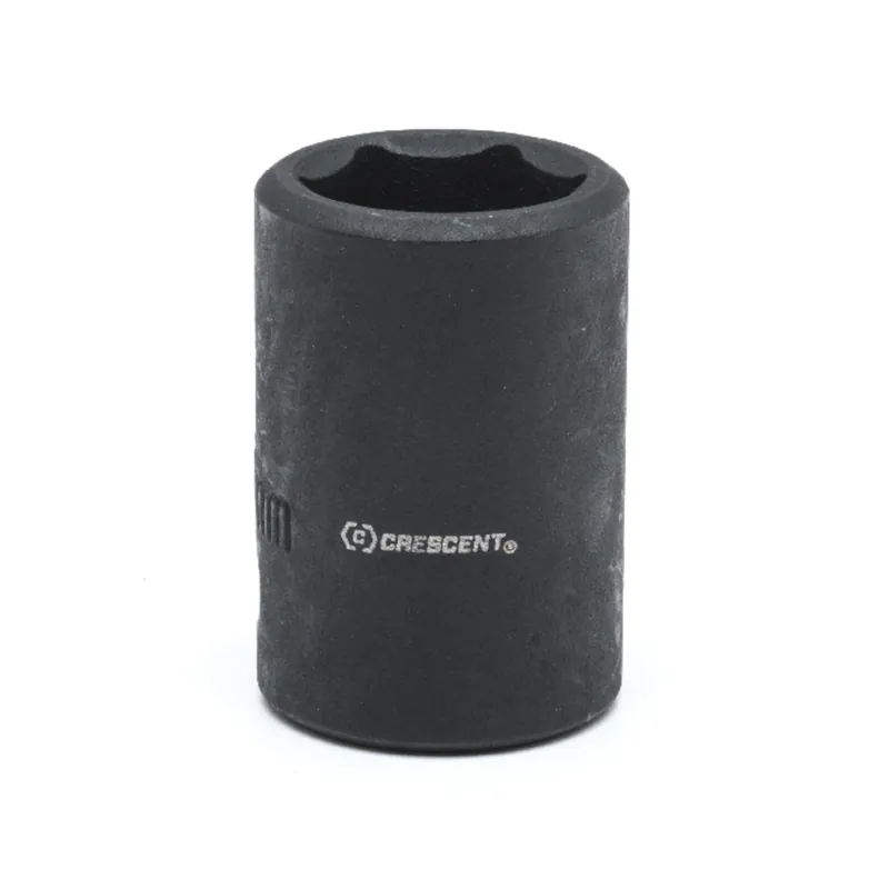 7/16 In. X 1/2 In. Drive Sae 6 Point Impact Socket - Chrome Vanadium Steel