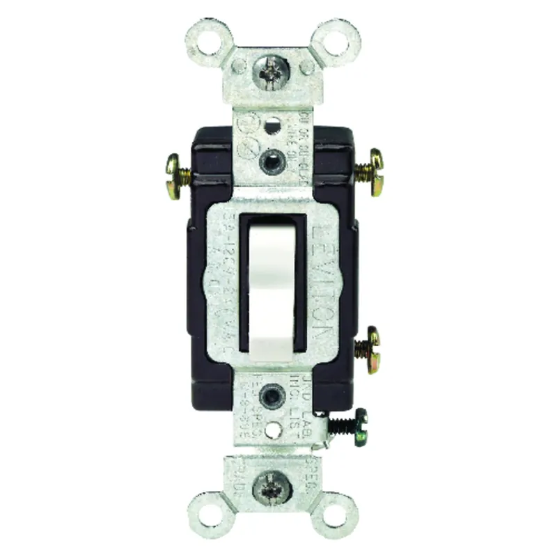 15 Amps 3-way Toggle Ac Quiet Switch White 1 Pk