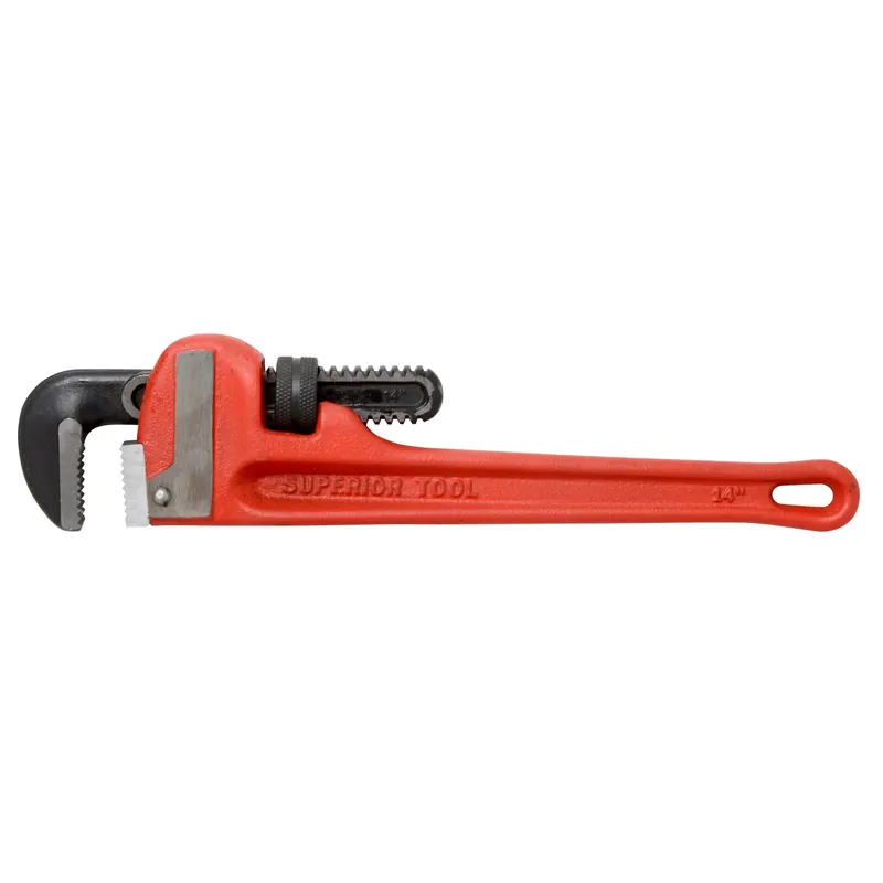 Pro-line 14 Inch Heavy Duty Pipe Wrench, 2 Inch Jaw, Ergonomic Handle