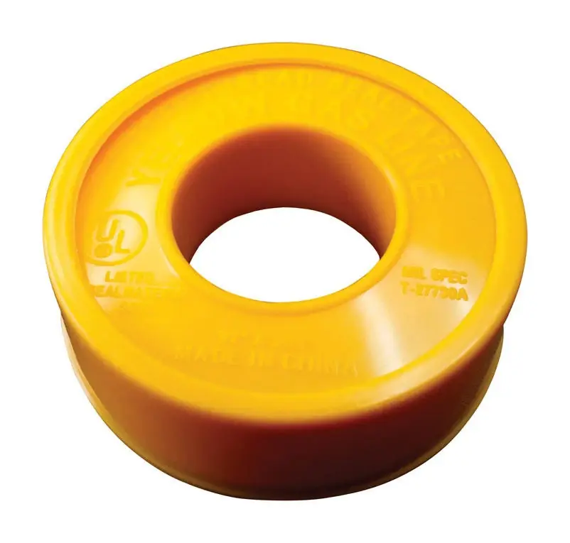 Aa Thread Seal Yellow 1/2 In. W X 260 In. L Thread Seal Tape 0.1 Oz