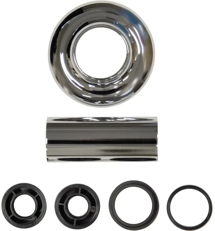 Tub & Shower Flange Set, Universal, Chrome