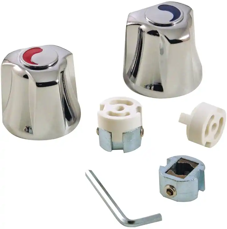 For Universal Chrome Sink And Tub And Shower Faucet Handles