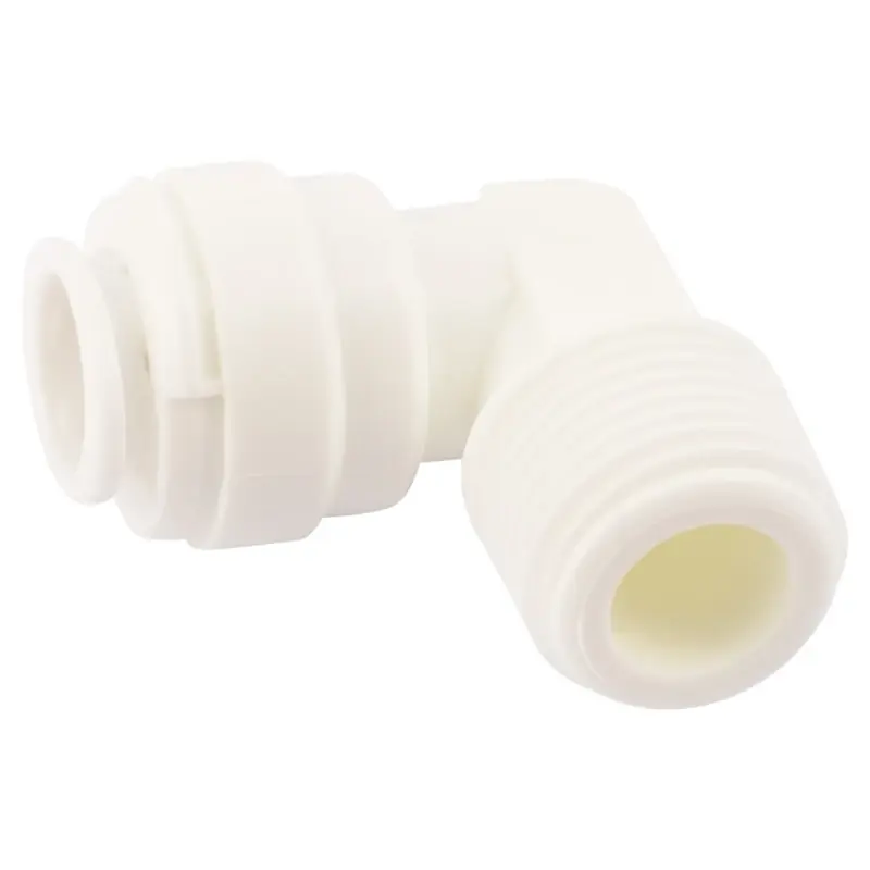 Push To Connect 3/8 In. D Mip Elbow Fitting - Model 25435