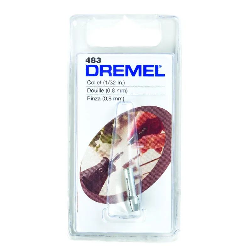 1/32 In. X 1 In. L Metal Collets 1 Pk