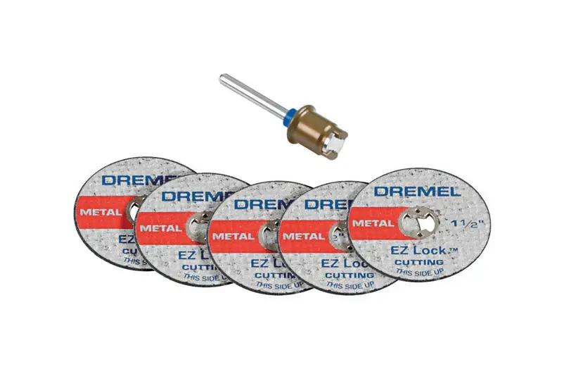 Dremel Ez Lock Metal Cut-off Wheel Starter Kit 6 Pk