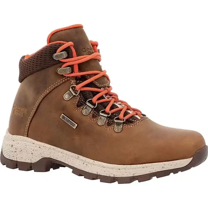Eagle Trail Women‘s Waterproof Hiker, Brown, Size 8 Medium