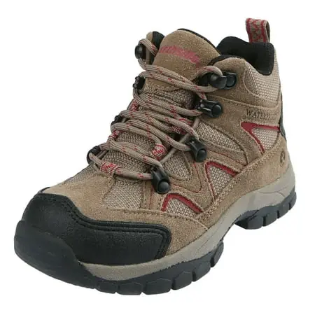 Snohomish Boys‘ Waterproof Hiking Boots, Size 13, Red, Junior Leather