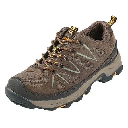 Cheyenne Boys‘ Hiking Shoes, Size 13, Beige/green, Junior Leather Design