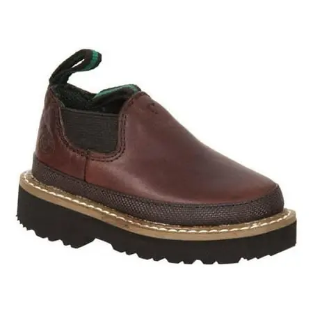 Romeo Slip-on Shoes For Toddler Boys, Size 5.5t, Brown