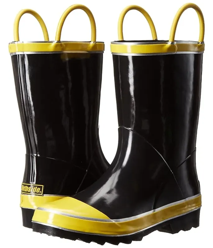 Kid‘s Classic Unisex Rain Boot For Children - Durable Waterproof Design