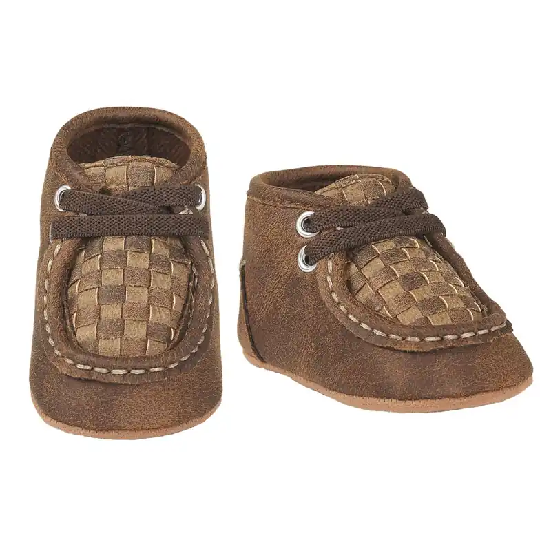Kids Carson Baby Buckers, Brown, Size 4 - Infant/toddler