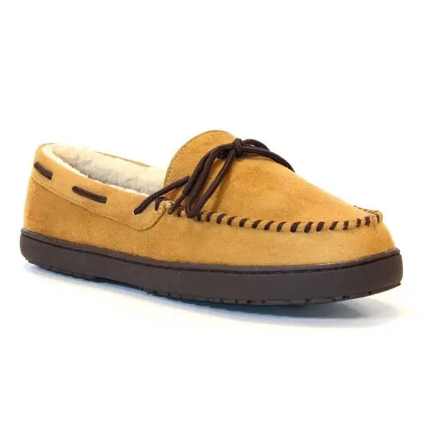 Men‘s Moccasin Slippers - Comfortable Indoor Footwear For Men