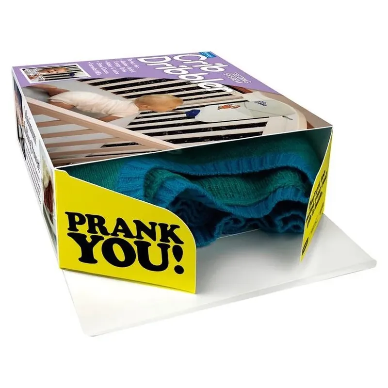 Crib Dribbler – Hilarious Paper Gift Box For Gag Gifts