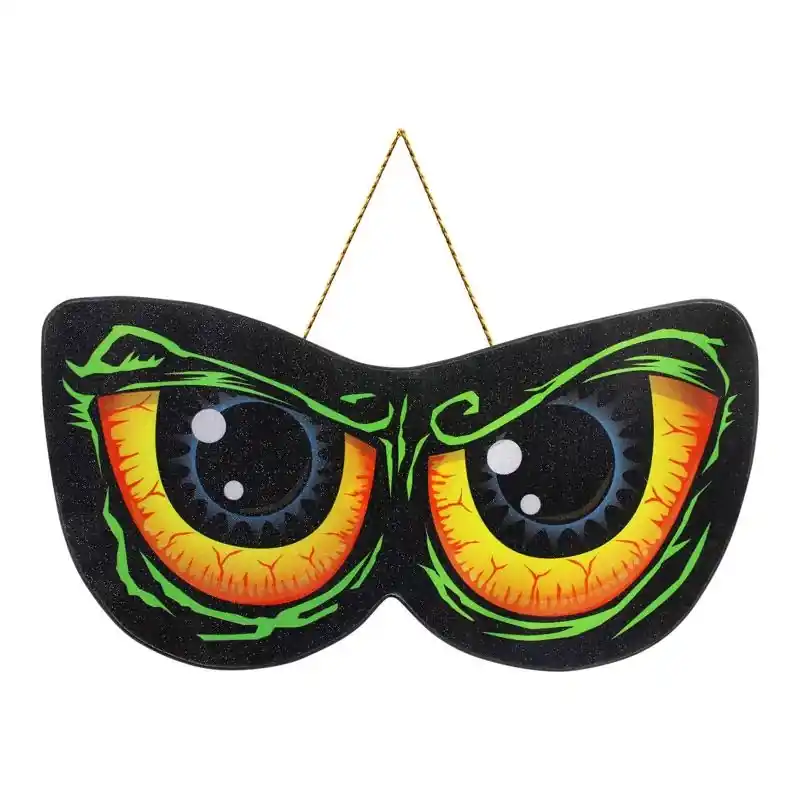 11 In. Led Animated Lighted Eyes Halloween Decor - Multicolored Indoor Decoration